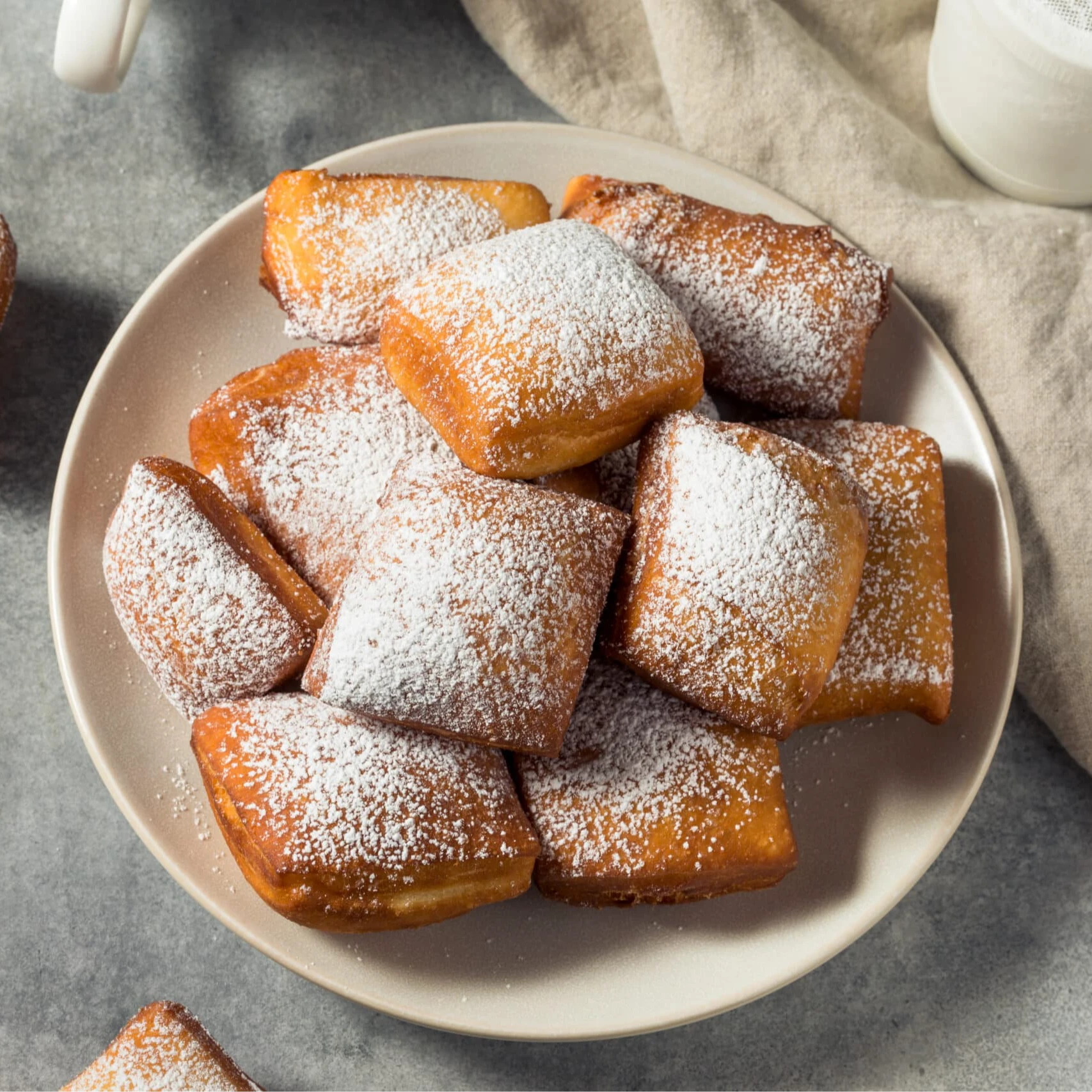 Beignets prepared for a private event in Manassas